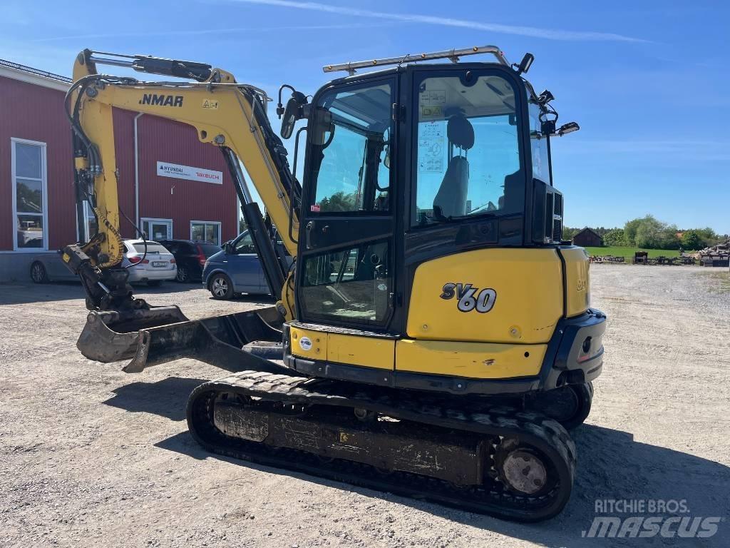 Yanmar SV 60 A Mini ekskavatoriai < 7 t