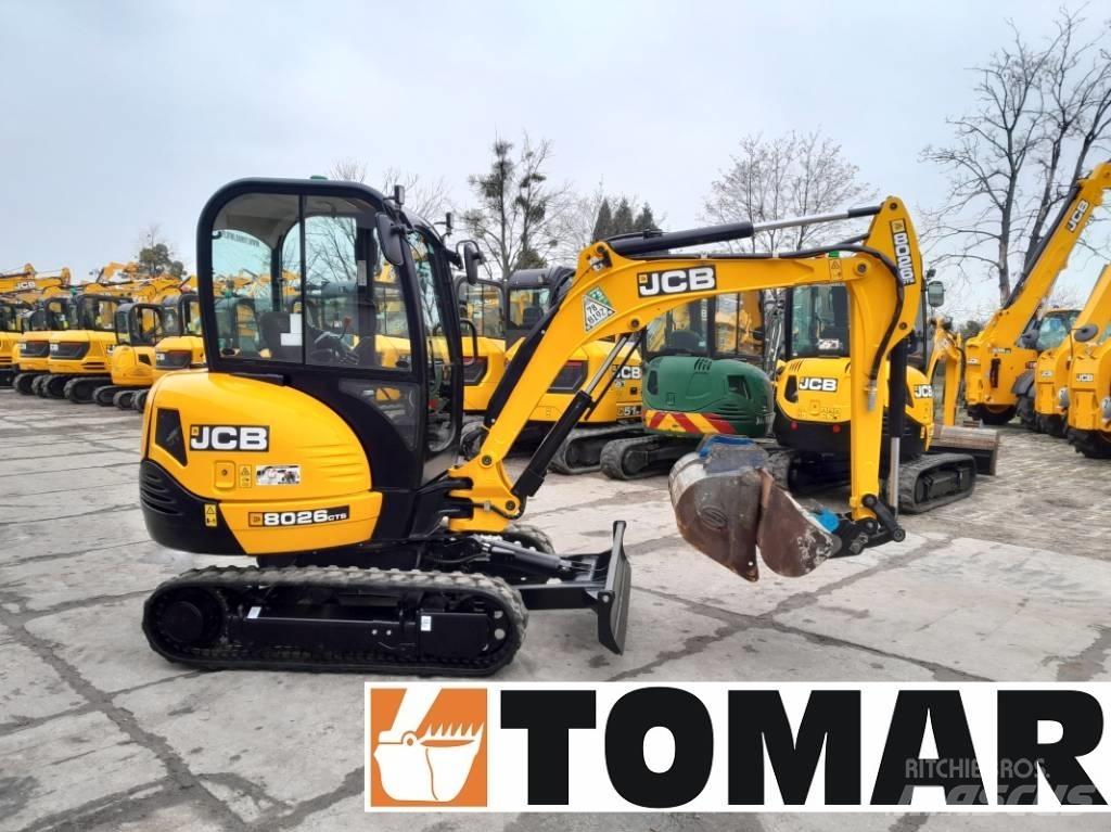 JCB 8026 CTS Mini ekskavatoriai < 7 t