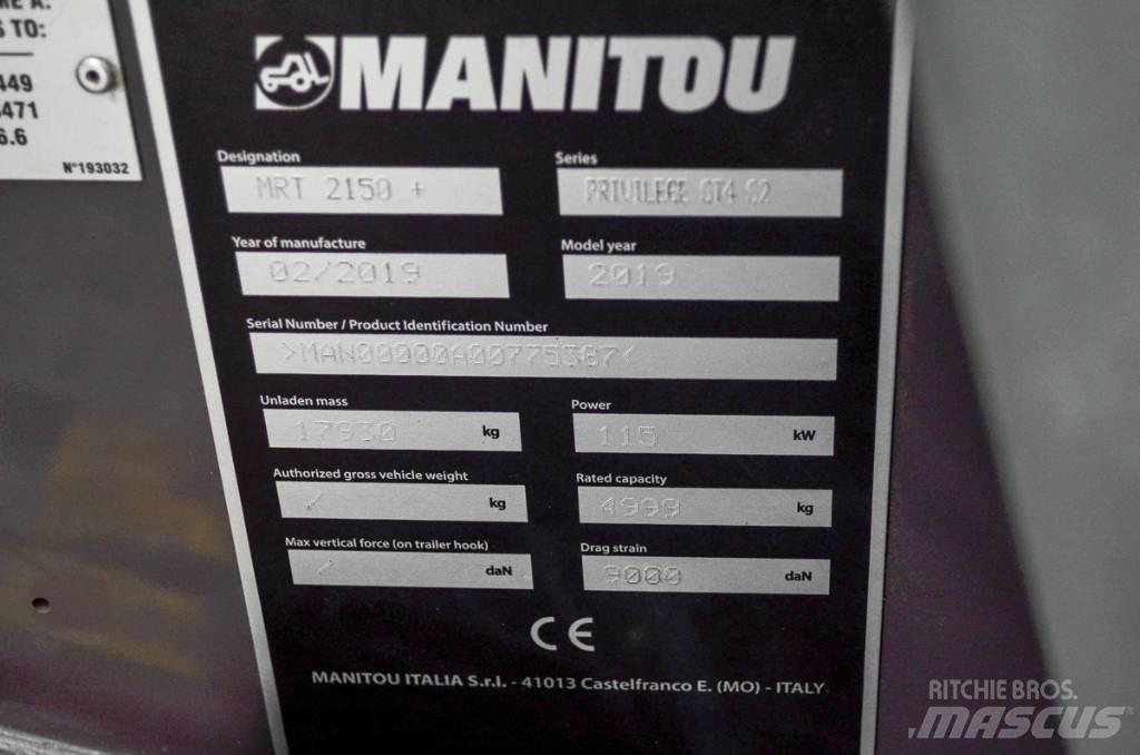 Manitou MRT 2150 Teleskopiniai krautuvai