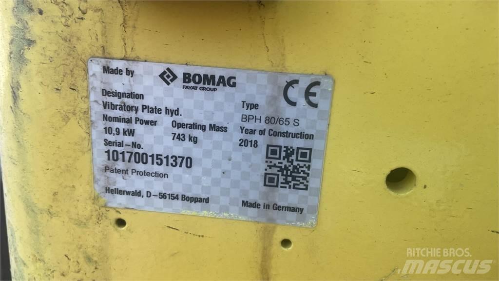 Bomag BPH 80/65 S Gruntiniai volai