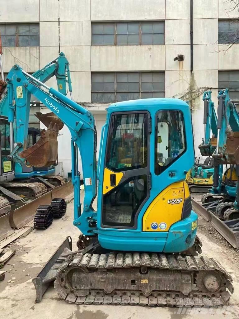Kubota U 25 Mini ekskavatoriai < 7 t