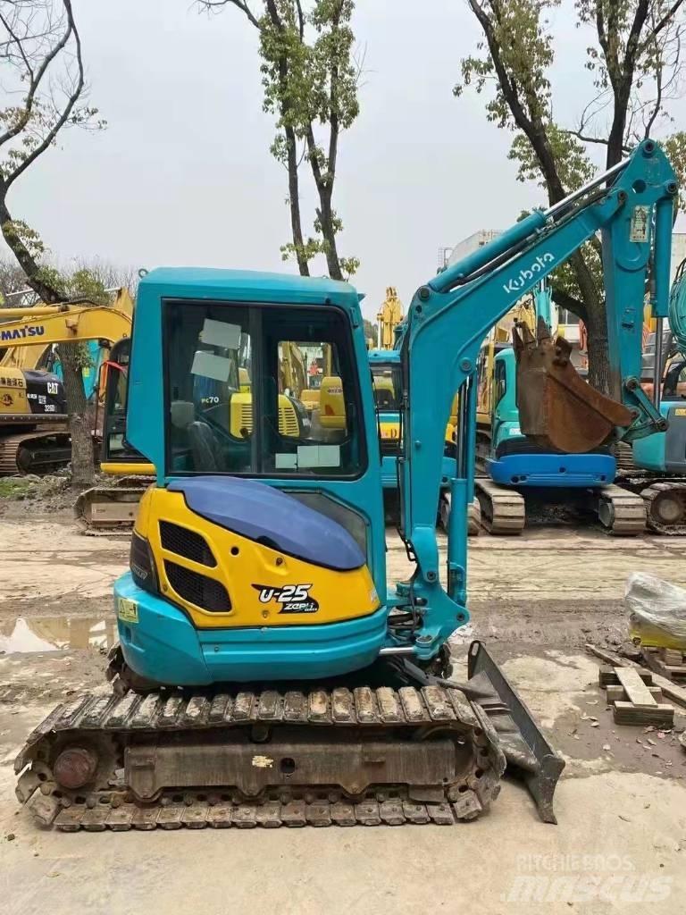 Kubota U 25 Mini ekskavatoriai < 7 t