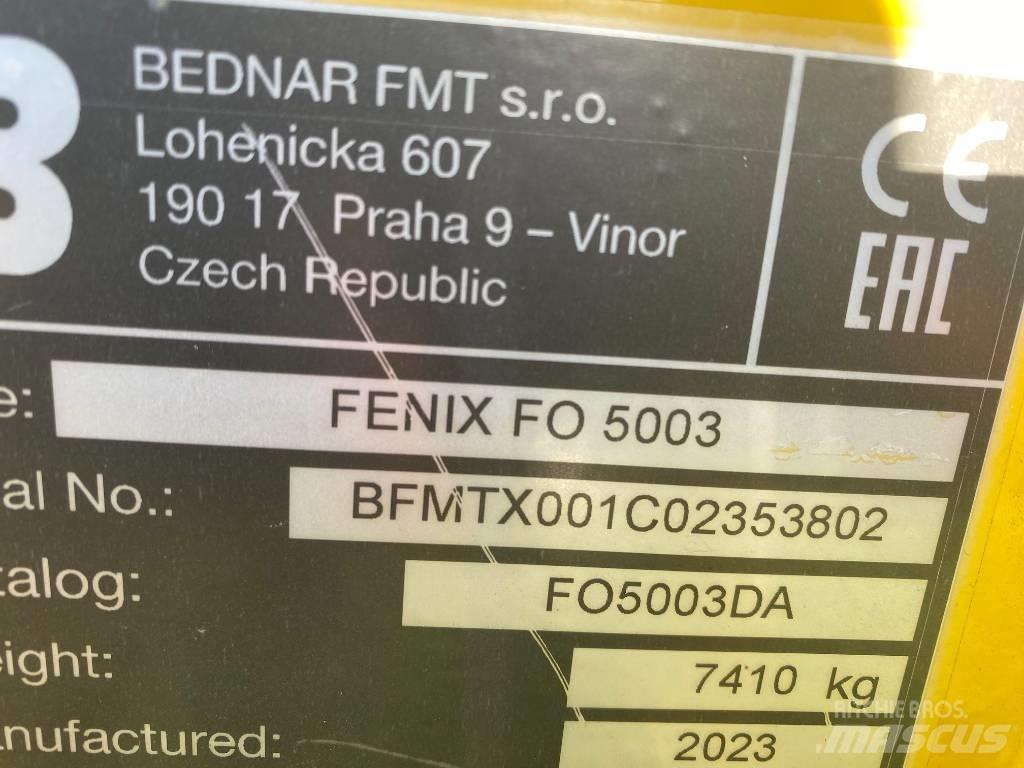 Bednar FENIX FO 5003 Kultivatoriai