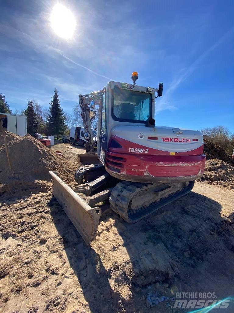 Takeuchi TB290-2 Mini ekskavatoriai < 7 t