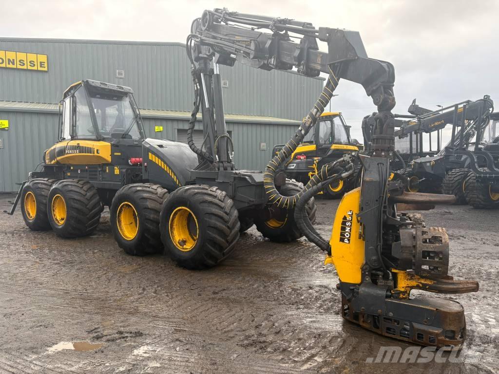 Ponsse Ergo 8W Miško technika (Harvesteriai)