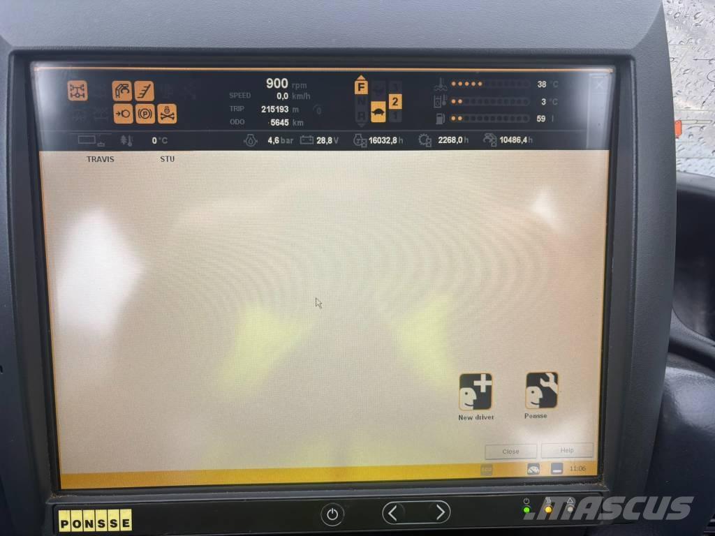 Ponsse Ergo 8W Miško technika (Harvesteriai)