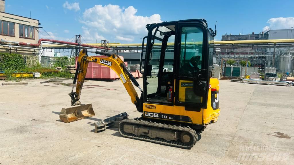 JCB 19 C Mini ekskavatoriai < 7 t