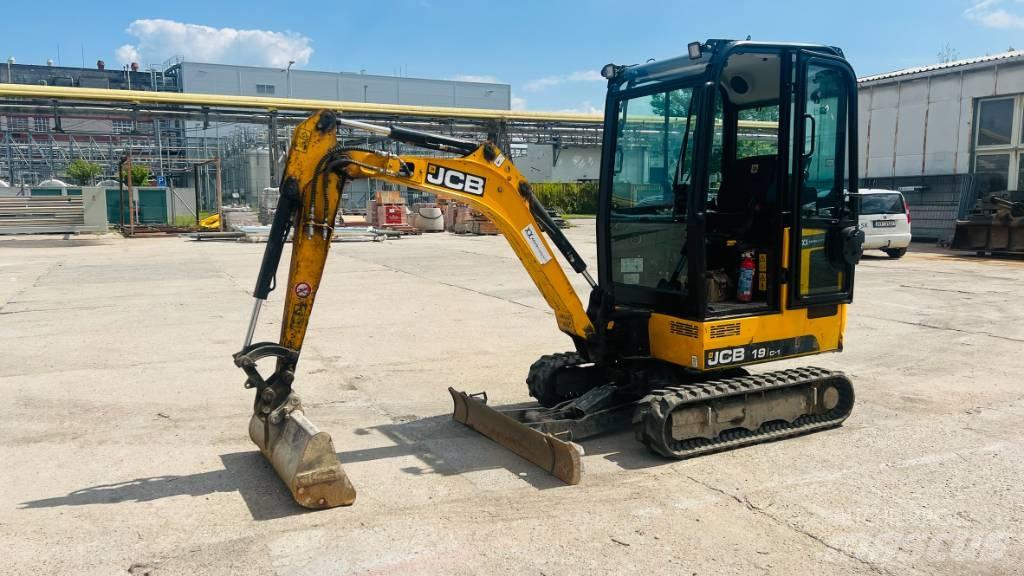 JCB 19 C Mini ekskavatoriai < 7 t