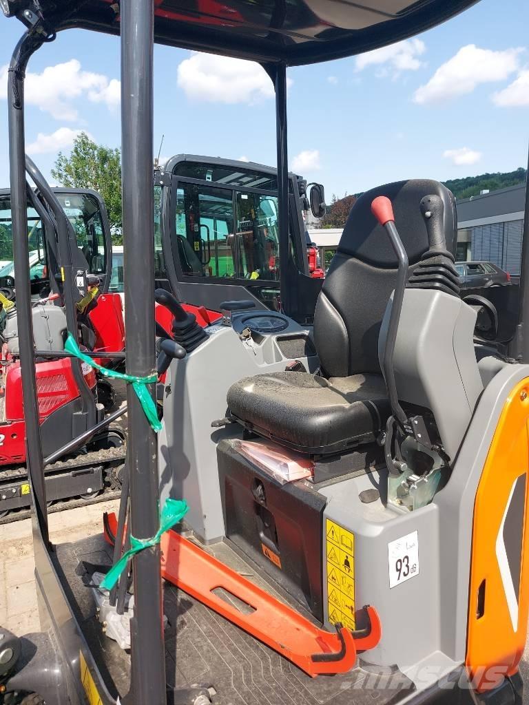 Doosan DX 17 Mini ekskavatoriai < 7 t