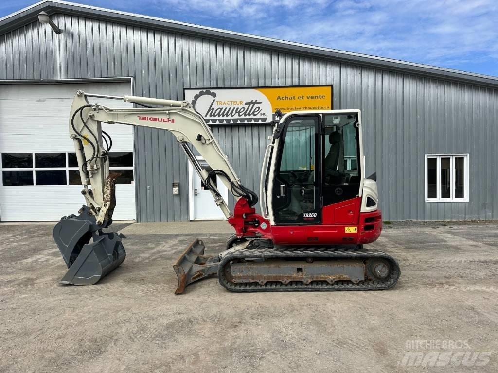 Takeuchi TB 260 Mini ekskavatoriai < 7 t
