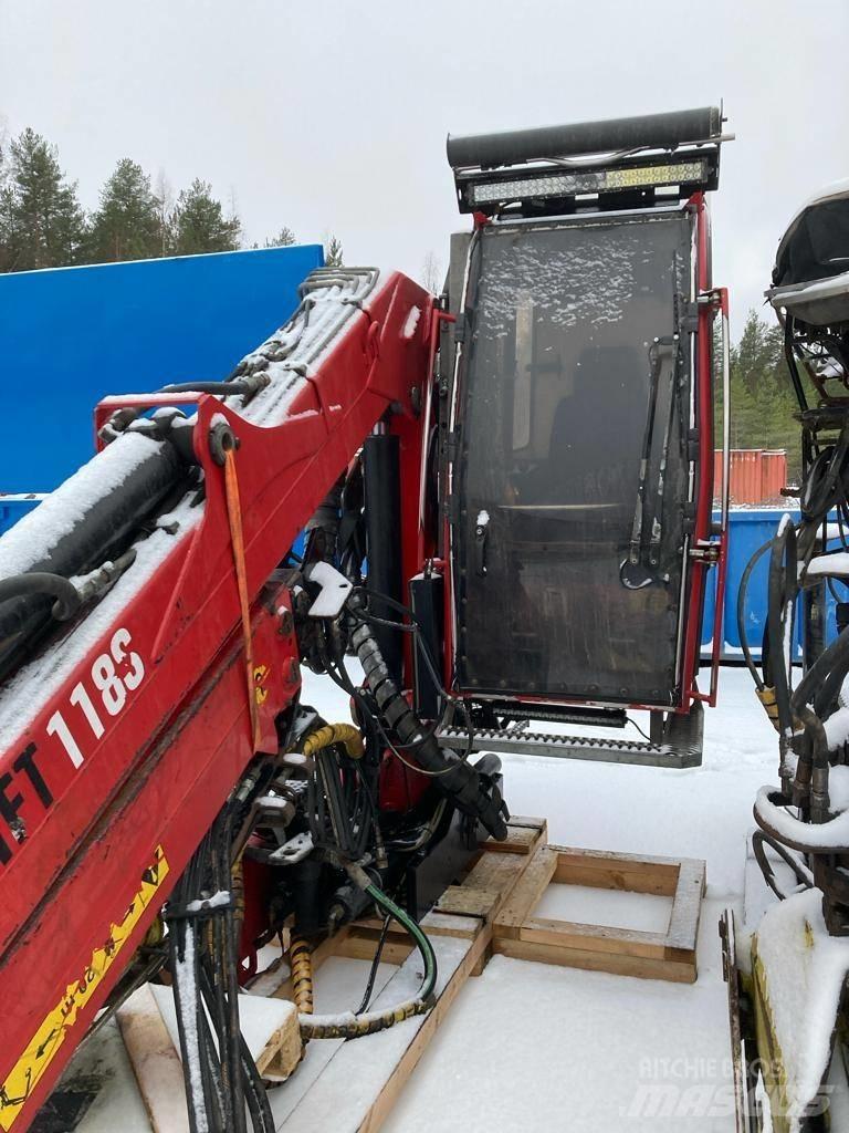 Loglift F118ST9.6 Medienos kranai