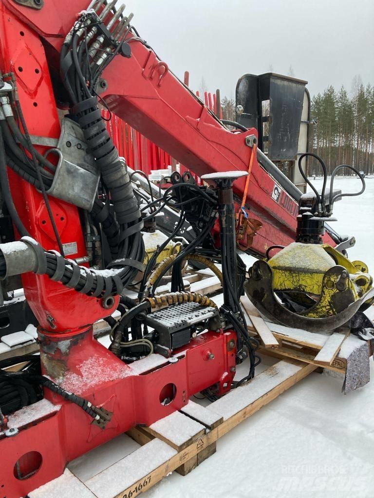 Loglift F118ST9.6 Medienos kranai