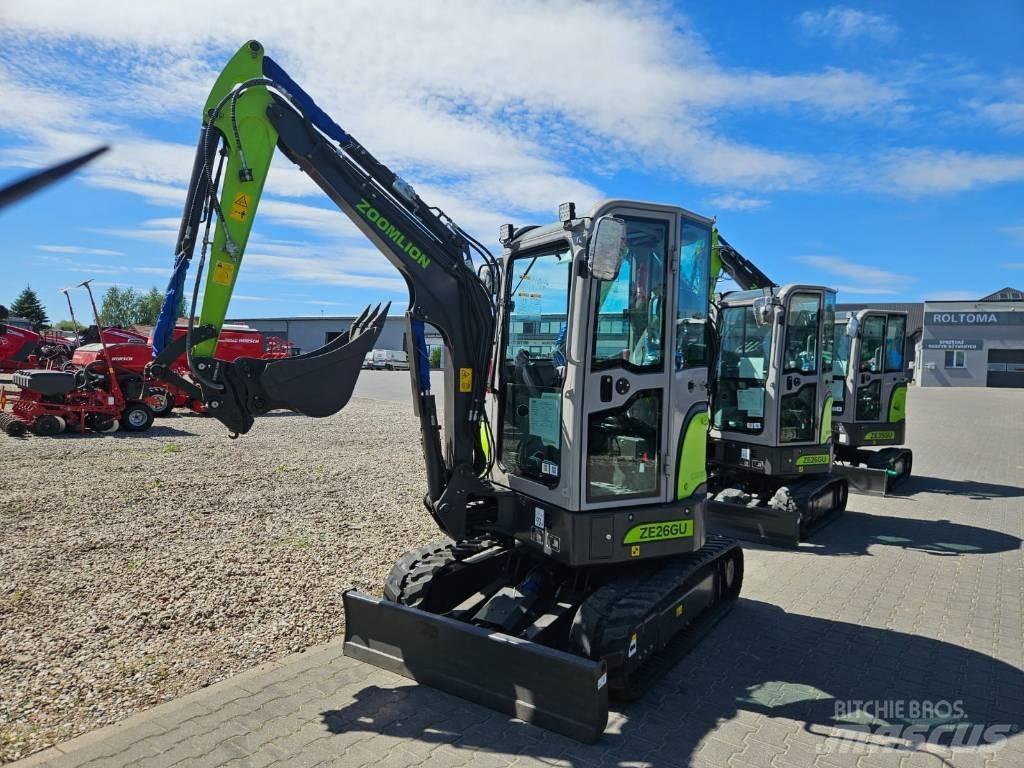 Zoomlion ZE26GU Mini ekskavatoriai < 7 t