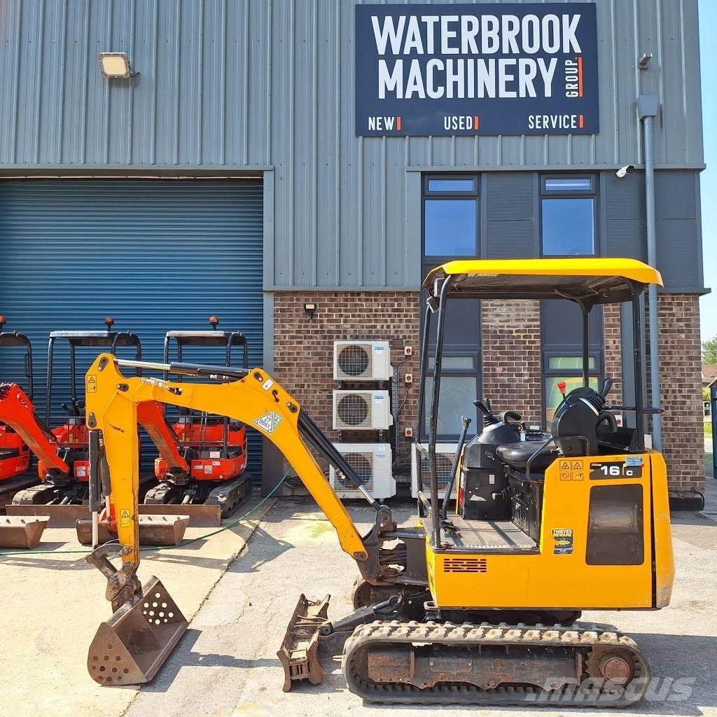 JCB 16 C-1 Mini ekskavatoriai < 7 t