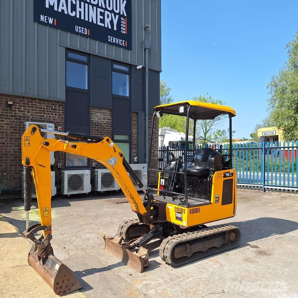 JCB 16 C-1 Mini ekskavatoriai < 7 t