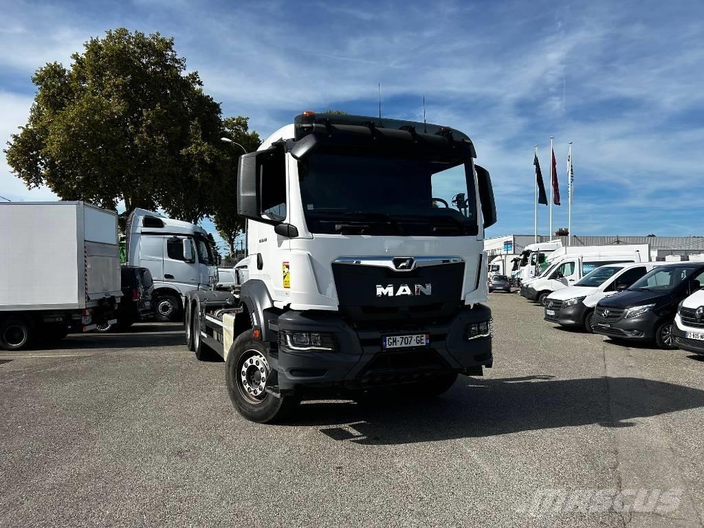 MAN TGS 26.430 Sunkvežimiai su keliamuoju kabliu