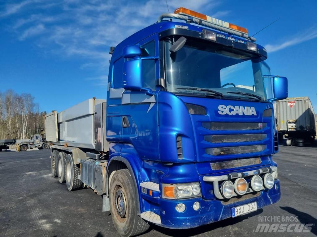 Scania R 560 LB Savivarčių priekabų vilkikai