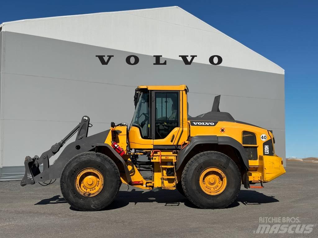 Volvo L 120 H Naudoti ratiniai krautuvai