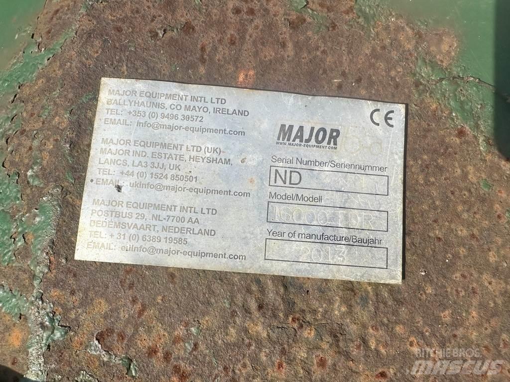 Major TDR 16000 Šienapjovės