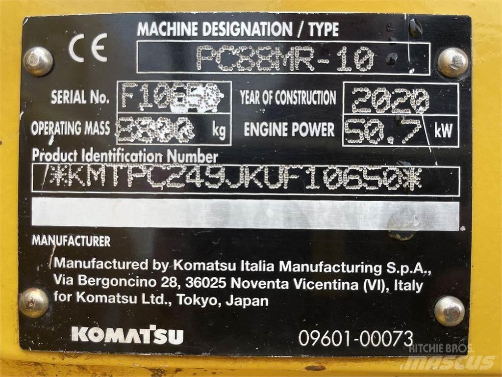 Komatsu PC88MR-10 Ratiniai ekskavatoriai