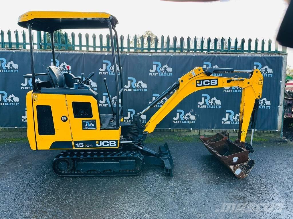 JCB 15 C-1 Mini ekskavatoriai < 7 t