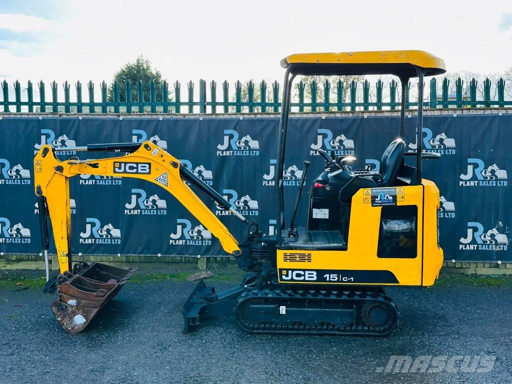 JCB 15 C-1 Mini ekskavatoriai < 7 t