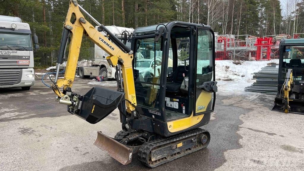 Yanmar SV 16 Mini ekskavatoriai < 7 t