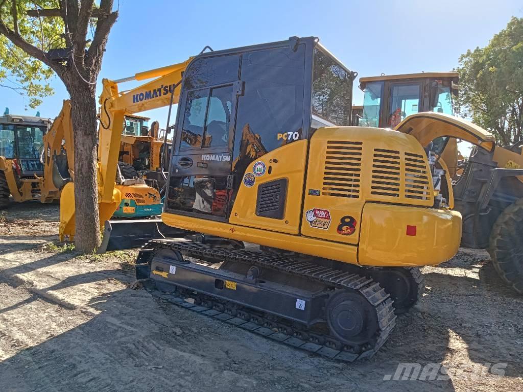 Komatsu PC 70 Vidutinės galios ekskavatoriai 7-12 t