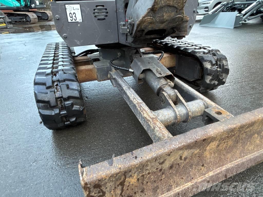 Volvo EC18 D Mini ekskavatoriai < 7 t