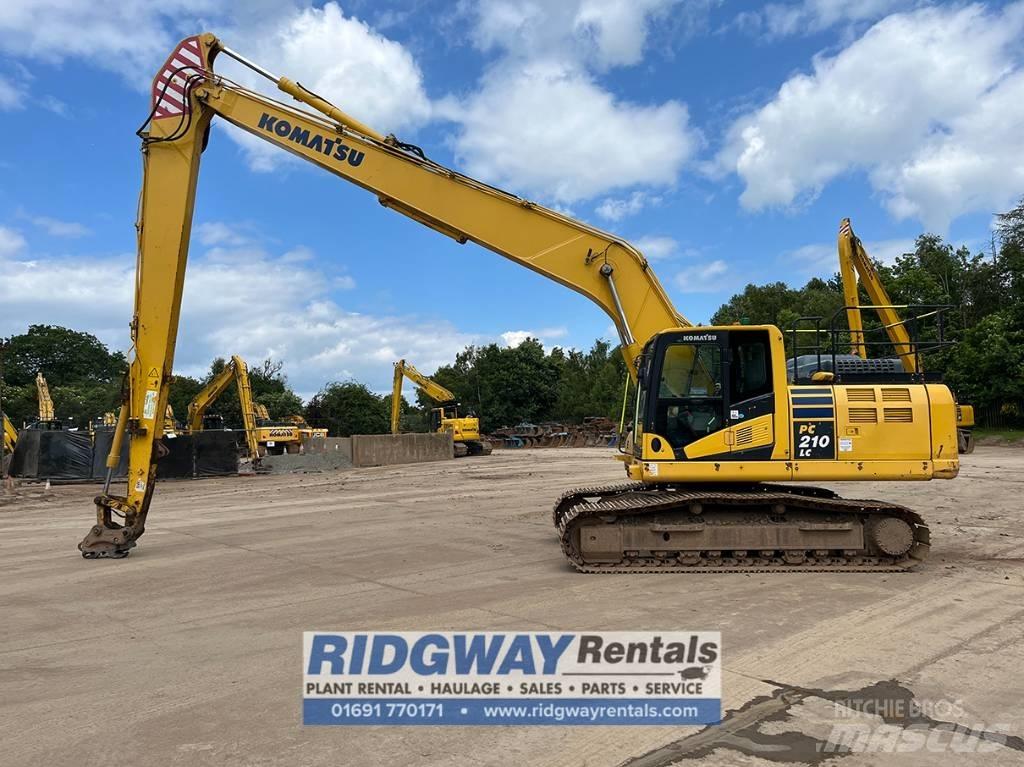 Komatsu PC 210 LC-10 Vikšriniai ekskavatoriai