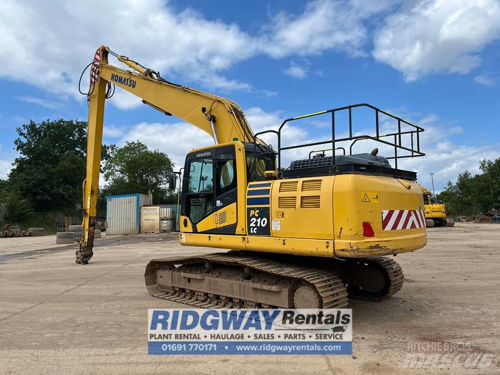 Komatsu PC 210 LC-10 Vikšriniai ekskavatoriai