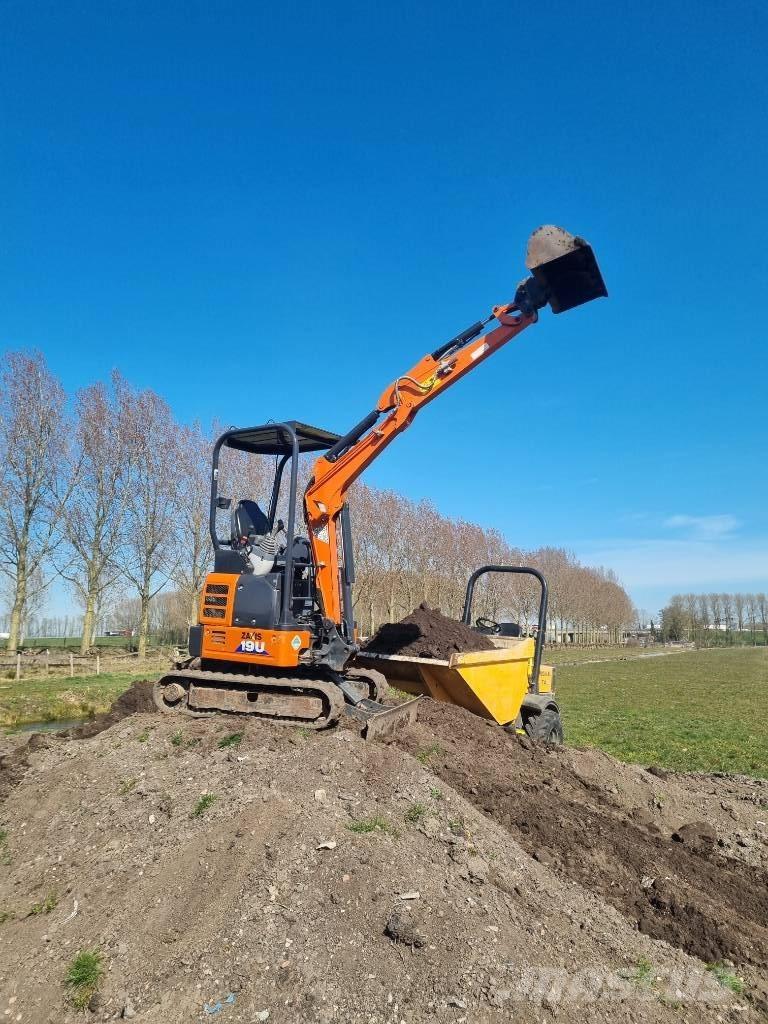 Hitachi ZX 19 U Mini ekskavatoriai < 7 t