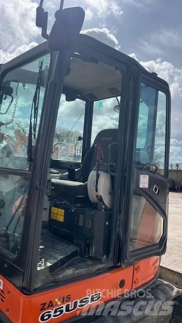 Hitachi ZX 65 US B-5 Mini ekskavatoriai < 7 t