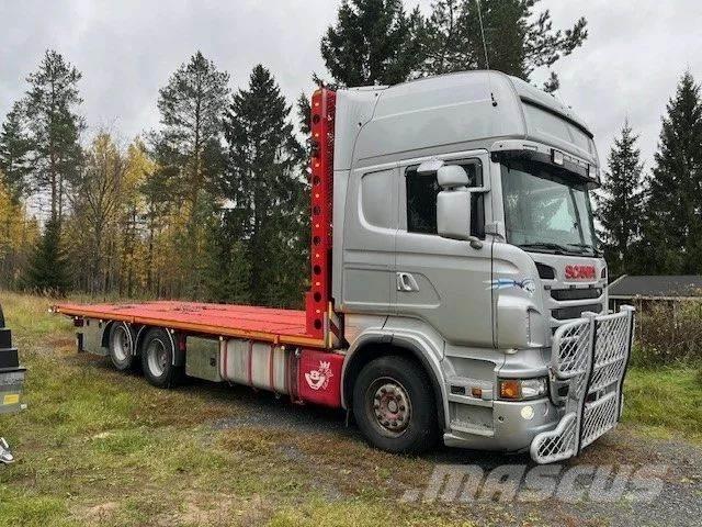 Scania R 560 6*2 Platformos/ Pakrovimas iš šono