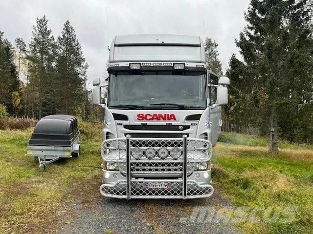 Scania R 560 6*2 Platformos/ Pakrovimas iš šono