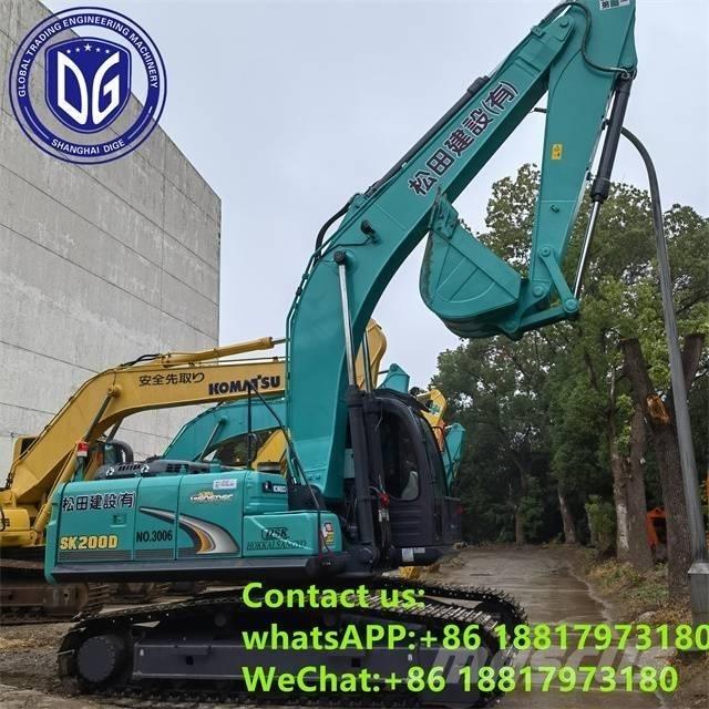 Kobelco SK 200-8 Vikšriniai ekskavatoriai