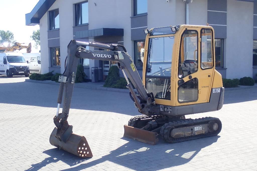 Volvo EC 15 B Mini ekskavatoriai < 7 t