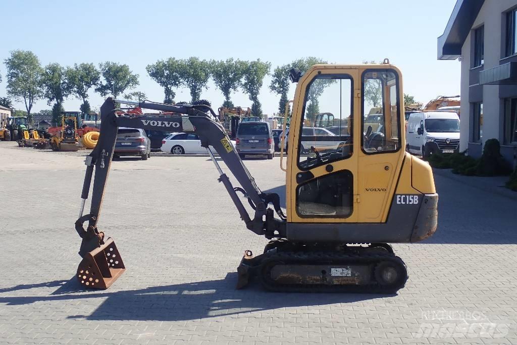 Volvo EC 15 B Mini ekskavatoriai < 7 t