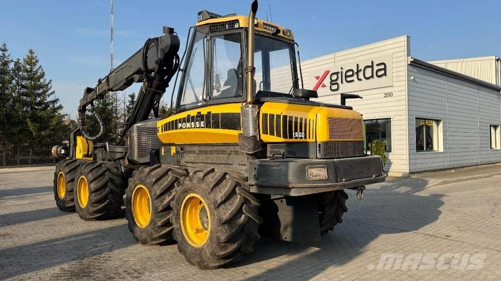 Ponsse Ergo 8W Miško technika (Harvesteriai)