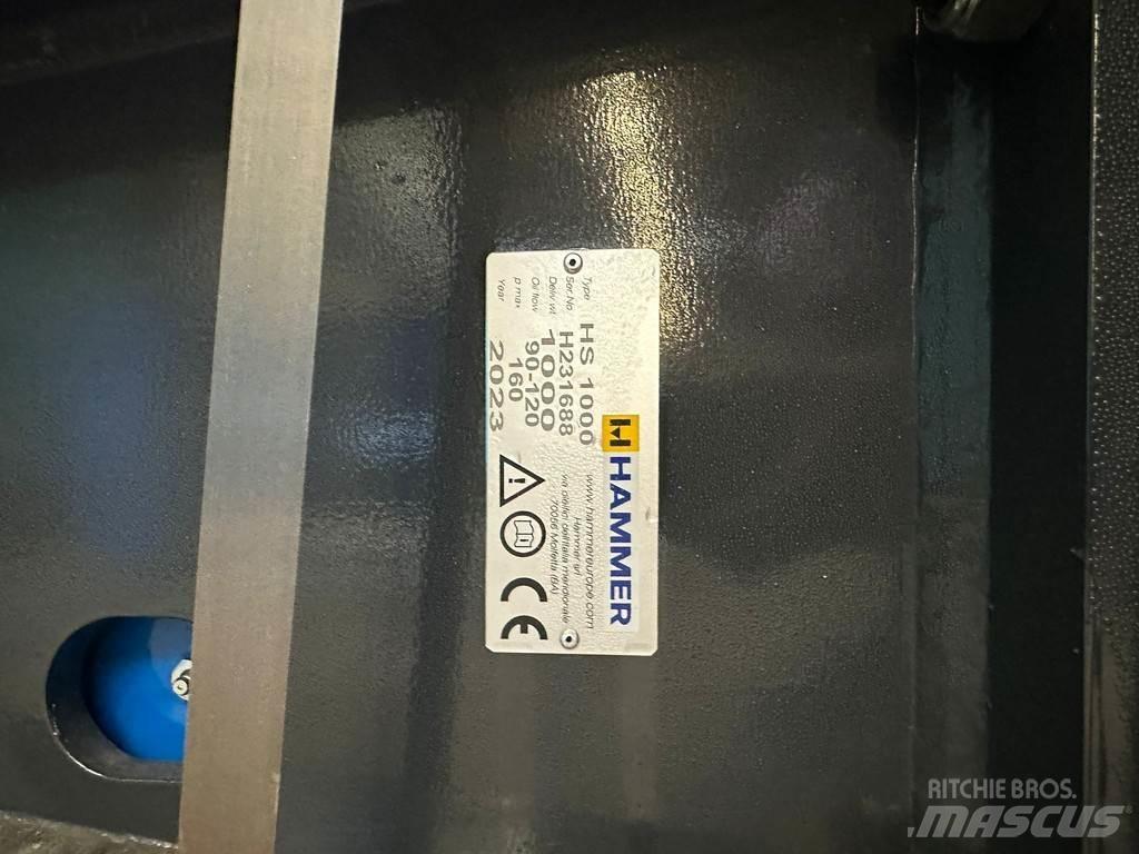 Hammer HS1000 Hidrauliniai kūjai / Trupintuvai