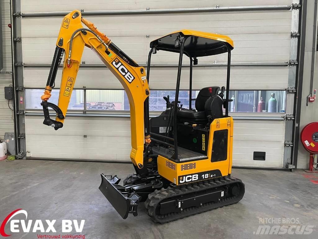 JCB 18 Z Mini ekskavatoriai < 7 t