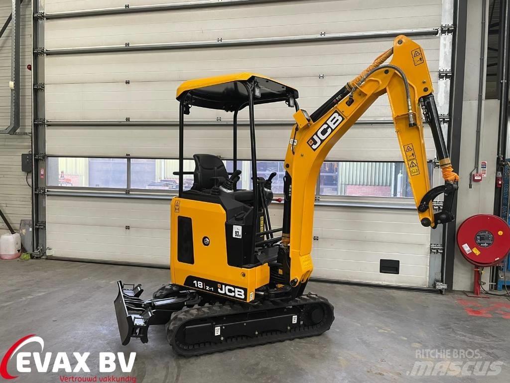 JCB 18 Z Mini ekskavatoriai < 7 t