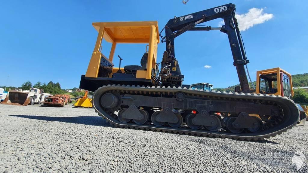Morooka Hiab Kran Vikšrinė savivartė technika