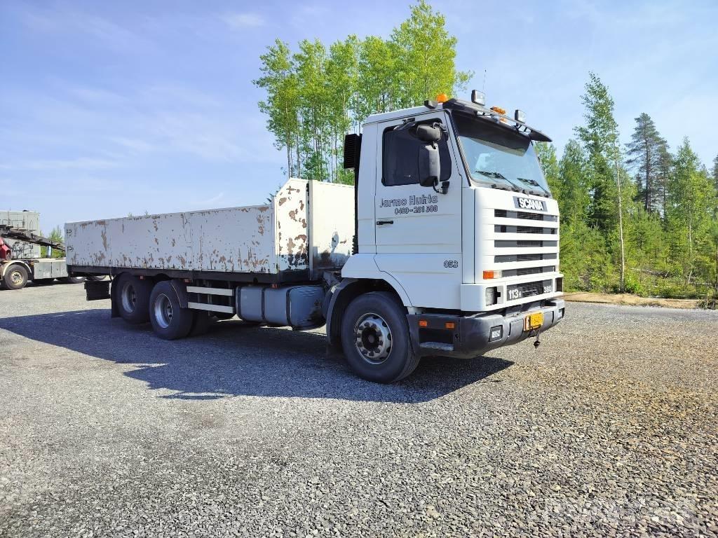 Scania 113 H 360 Platformos/ Pakrovimas iš šono