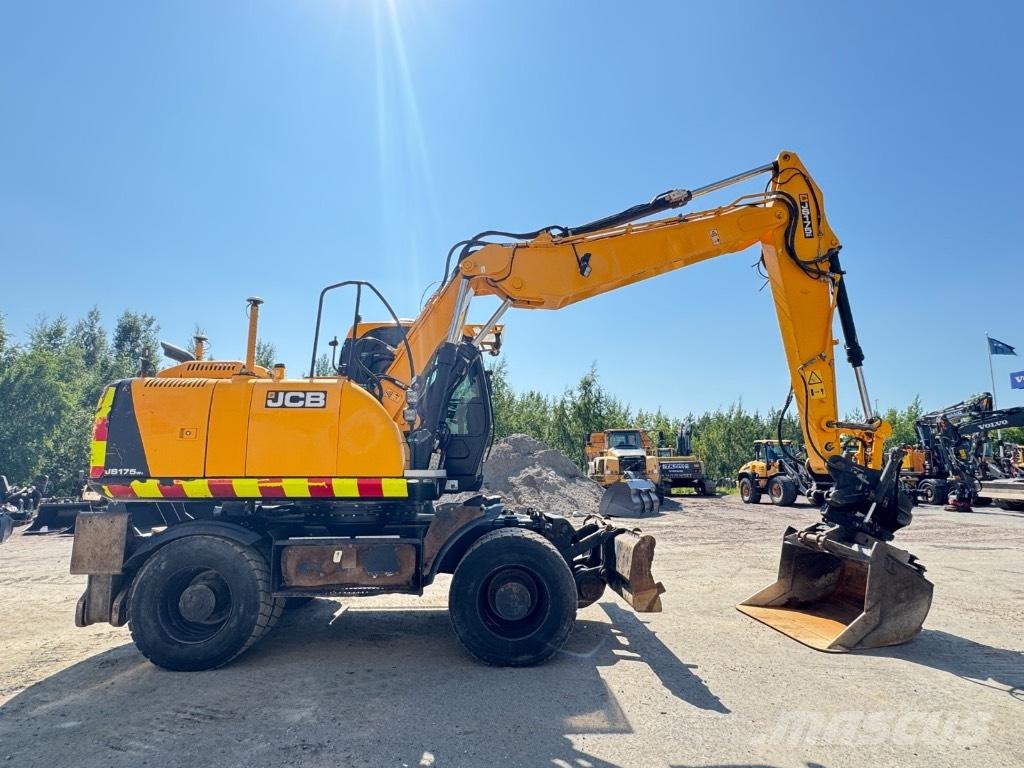 JCB 175 Ratiniai ekskavatoriai