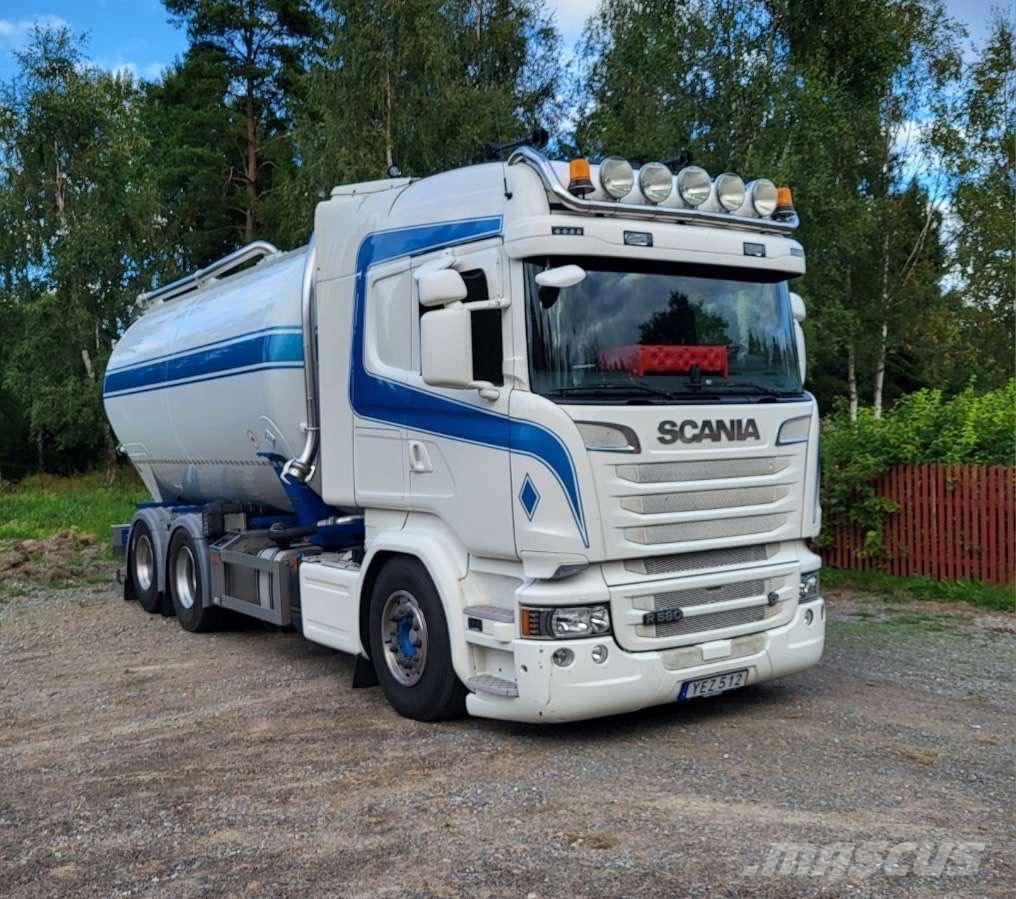 Scania R580 Automobilinės cisternos