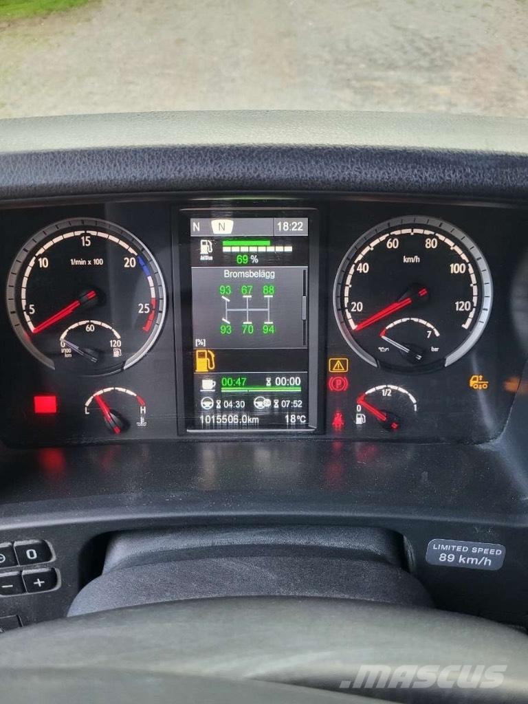 Scania R580 Automobilinės cisternos