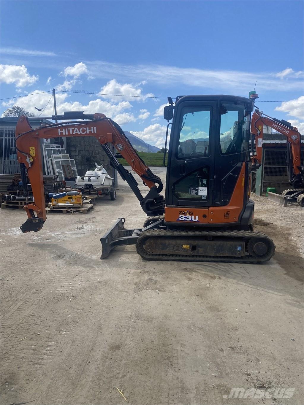 Hitachi Zaxis33U-6 Mini ekskavatoriai < 7 t