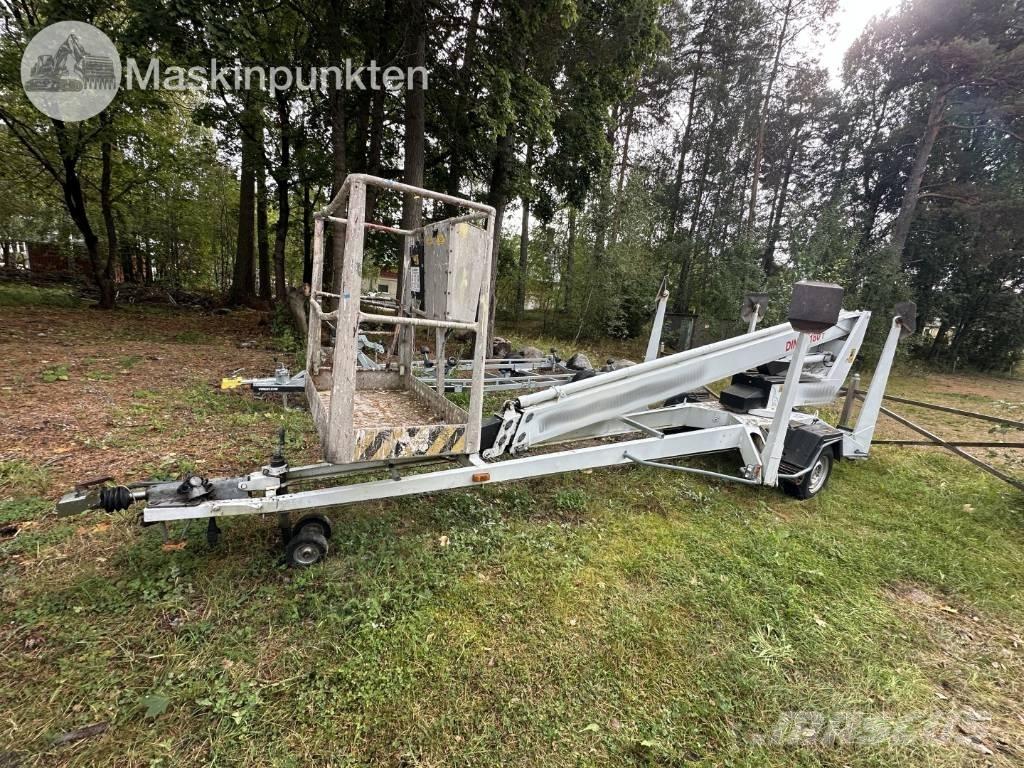 Dino 180 T Ant priekabų montuojamos kėlimo platformos