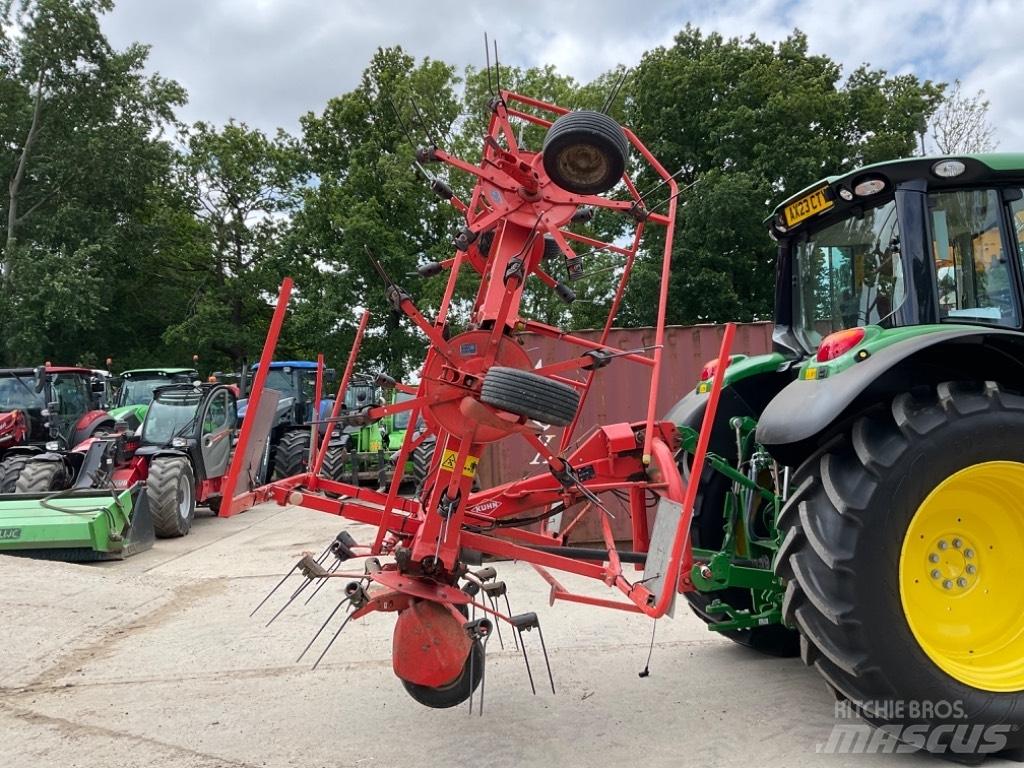 Kuhn GF 6502 Šieno grėbliai ir vartytuvai